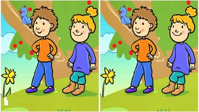 Увидеть всего 3 отличия.