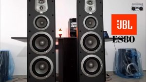 JBL ES 80 TOWER SPEAKERS BASS BLAST TEST | BASS REFLEX CABINETS