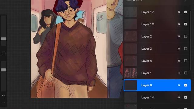 окей акк создала, а постить то что?|разговорное видео + speedpaint смотреть онлайн