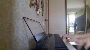 Сыграл Aria Math из майнкрафта на пианино