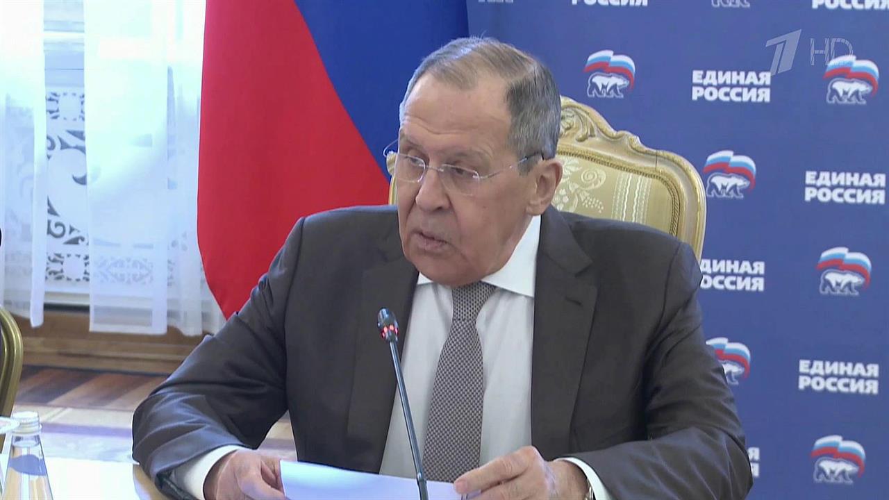 Сергей Лавров рассказал о реакции России на развернутую на Западе откровенную русофобию