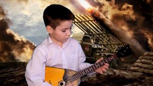 "Катюша" Блантер М.И. игра на балалайке.