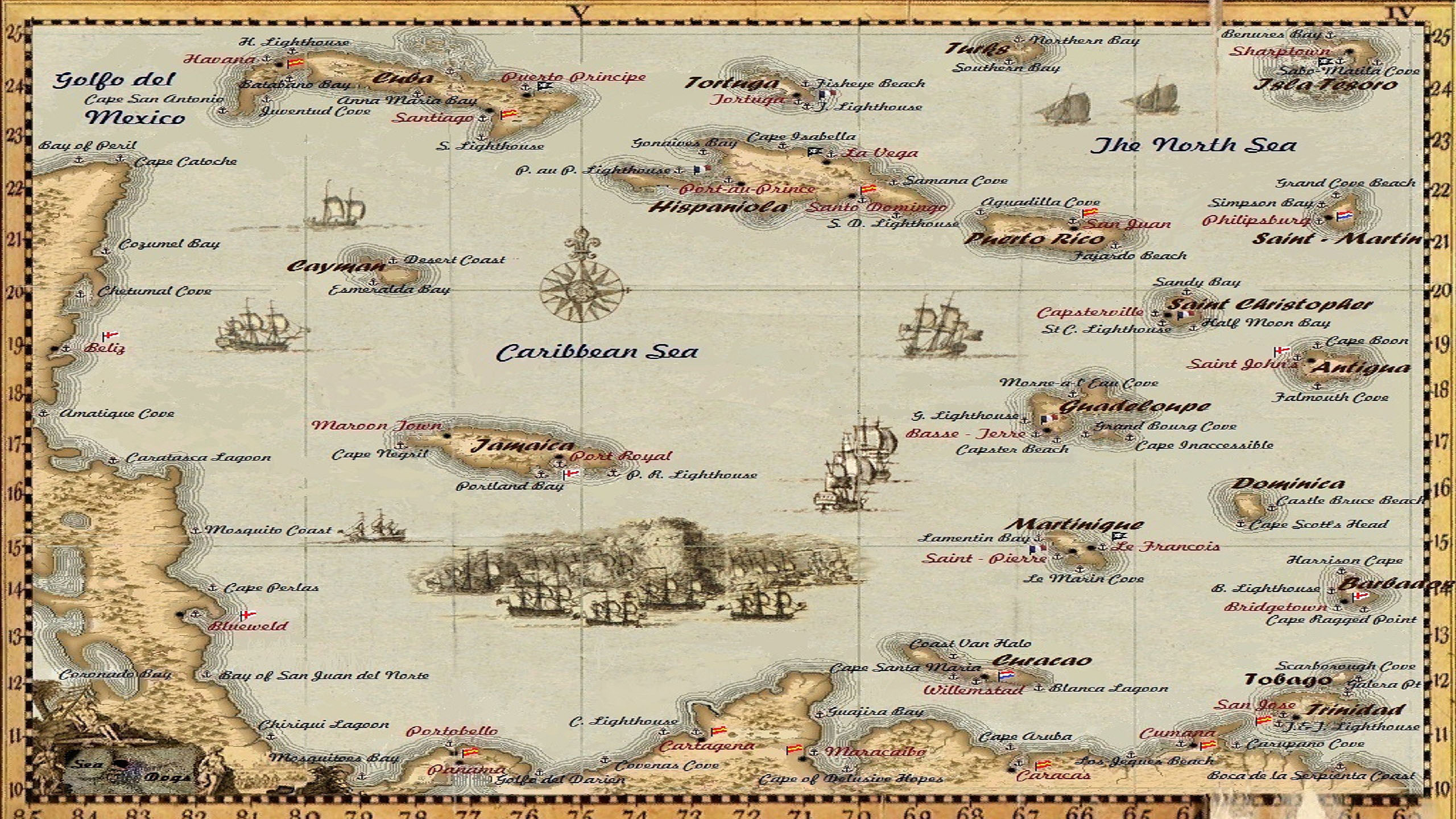 Second sea map