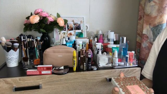 Моя косметичка в дорогу | Любимая декоративная косметика | Любимый уход смотреть онлайн