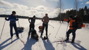 Лыжный поход по Кенозерью с турклубом City Escape. Март 2018