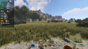 Rust RTX 2070 Super and Ryzen 5 3600 Stock | 1440p | DLSS OFF