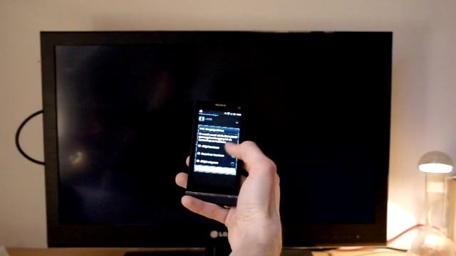 Sony Xperia S pulling video with LG TV DLNA смотреть онлайн
