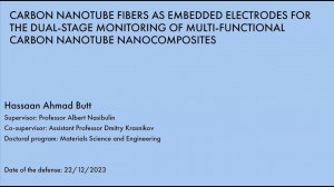 PhD Thesis Defense. Hassan Ahmad Butt