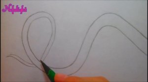 Как нарисовать Шепот Смерти из мультсериала Драконы Защитники Олуха