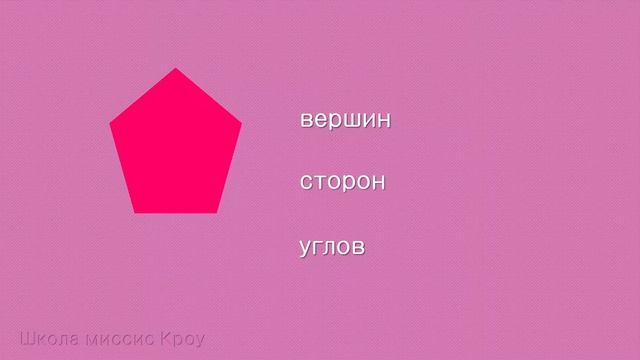 Многоугольники // Математика 1 класс смотреть онлайн