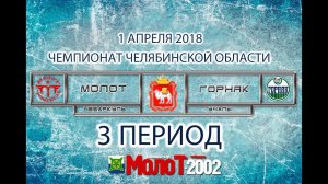 ХК "МОЛОТ"01-02 Чебаркуль - ХК "ГОРНЯК"01-02 Учалы. 3 период