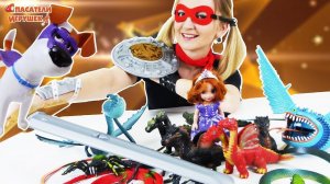 СУПЕР ЮЛЯ и СУПЕР МАКС спасают ПРИНЦЕССУ СОФИЮ от Драконов!