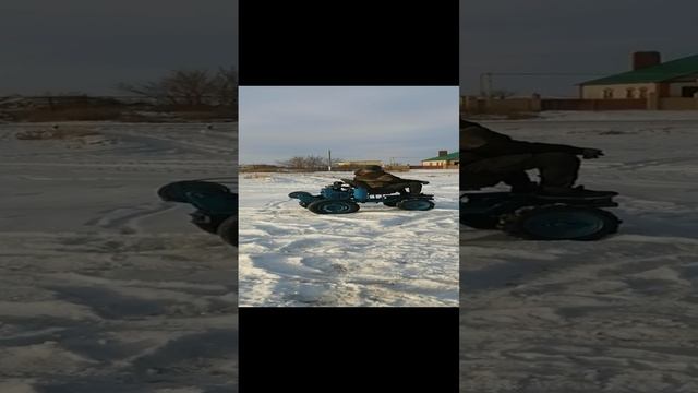 Самодельный трактор