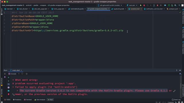 The current Gradle version is not compatible with the Kotlin Gradle plugin. смотреть онлайн