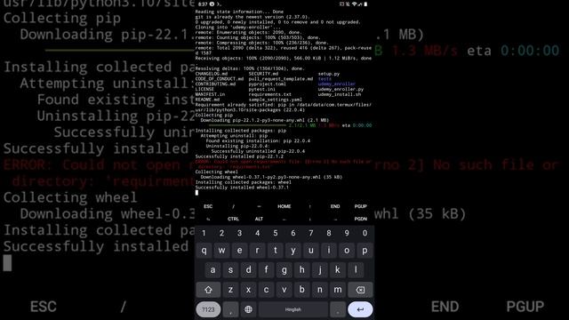 udemy_enroller on termux смотреть онлайн