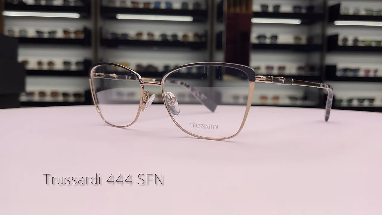 Распаковка и обзор женских очков для зрения Trussardi 444 SFN в салоне СтокОптика