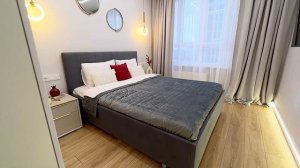 Сделали стильный ремонт в 1-к кв. ЖК Михалковский