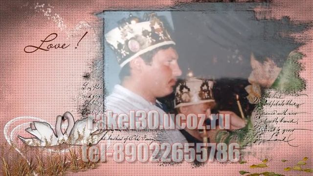 Видео из фотографий на день рождения 50 лет заказать: студия «Прогресс»