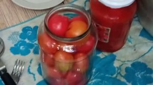 Помидоры (томаты) в собственном соку. очень вкусно. заготовка на зиму.