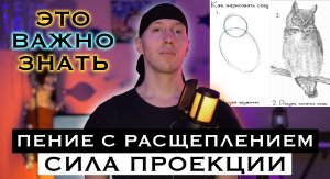 Пение с расщеплением | Сила проекции | Масштабирование