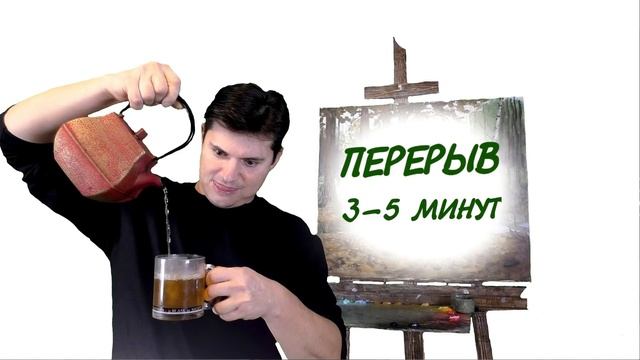 Как нарисовать портрет по фотографии, автопортрет ► живопись маслом №1
