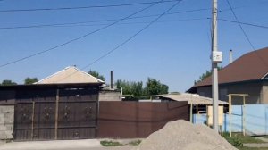Талдыкорган. Проезд по городу и выехала за город, обзор