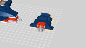 🔥LEGO Creator Blue Dragon SET 31088 Alternate🔥 Speed Build 3D