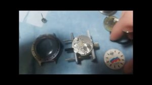 Восстановил часы Восток-Амфибия самостоятельно без помощи часовщиков.Restored Vostok-Amphibia watch
