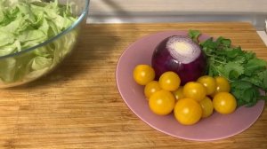 ?Салат Айсберг с моцареллой\\Диетический салат?