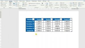 EXCEL - INSÉRER UN TABLEAU EXCEL DANS WORD (Avec mise à jour automatique des données)