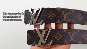 HOW TO SPOT A FAKE LOUIS VUITTON BELT | Real vs Replica LV Belt Review Guide