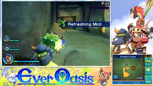 Ever Oasis Walkthrough - Part 17: Paving The Way смотреть онлайн