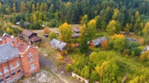 Село Екимцево. Замок. Кологривский район. Костромская область