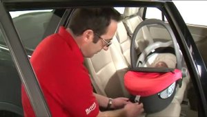 Установка автолюльки BABY SAFE Sleeper