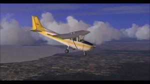 [FSX] Полет в облаках над аэропортом Пулково (ULLI).mp4