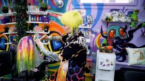 Радужная Смена образа / Цветной градиент / Окрашивание парика в РАДУГУ