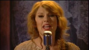 Taylor Swift Preforms "Mean" at the Academy of Country Music Awards