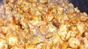 Летний салат с курицей