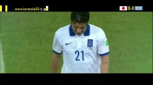 Япония vs Греция. Обзор матча. (Чемпионат мира 2014)