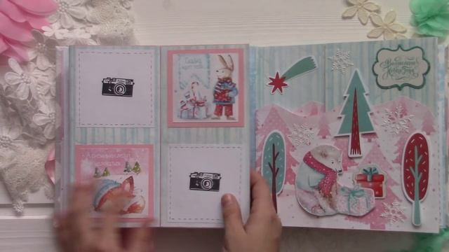 Обзор поп ап альбома История одного снеговика смотреть онлайн