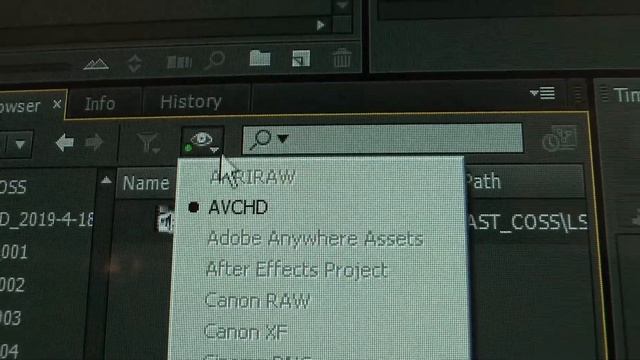 Порядок импорта в монтажное ПО длинных видеофайлов, записанных в AVCHD смотреть онлайн