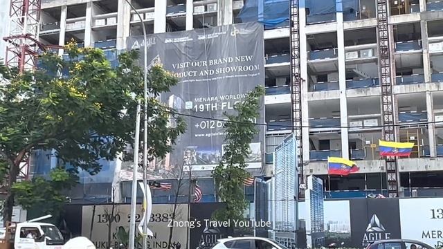 [4K60FPS] Agile Bukit Bintang mixed development which just located at Jalan Bukit Bintang (Malaysia смотреть онлайн