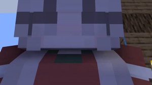 Giantess Nina growth Minecraft growth animation #30