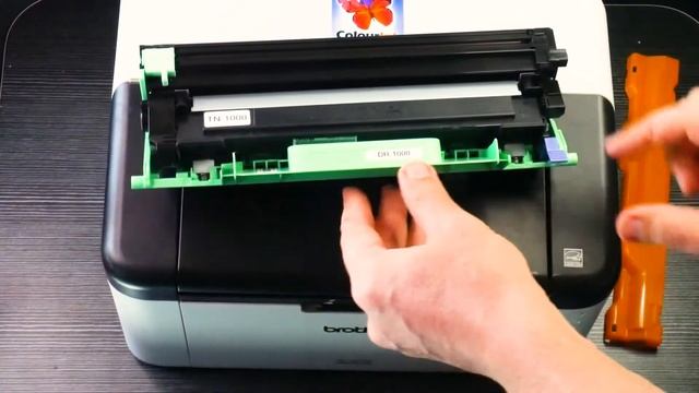 How to install toner for Brother HL 1210W printer смотреть онлайн