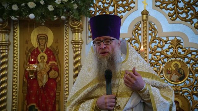 Слово пастыря. Протоиерей Александр Дубасов. Храм Рождества Христова на Уралмаше. 08.01.2024
