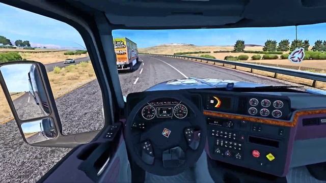 American Truck Simulator ASMR 04# [ From Sacramento to Nampa ] смотреть онлайн