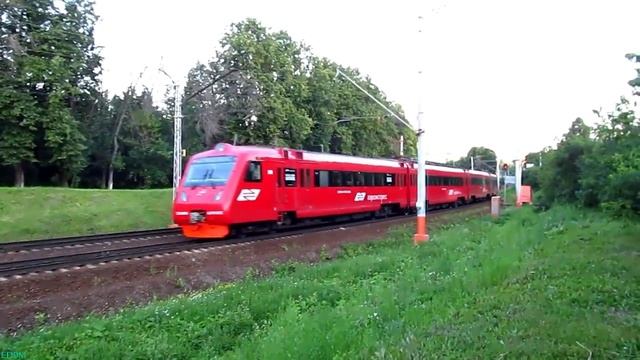 EMU ED4MKM-AERO-0002 in Moscow 30.06.2012 смотреть онлайн