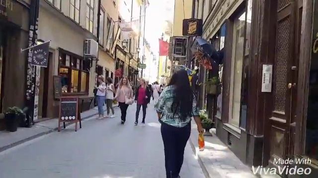 Стокгольм. Прогулка по старому городу Gamla Stan