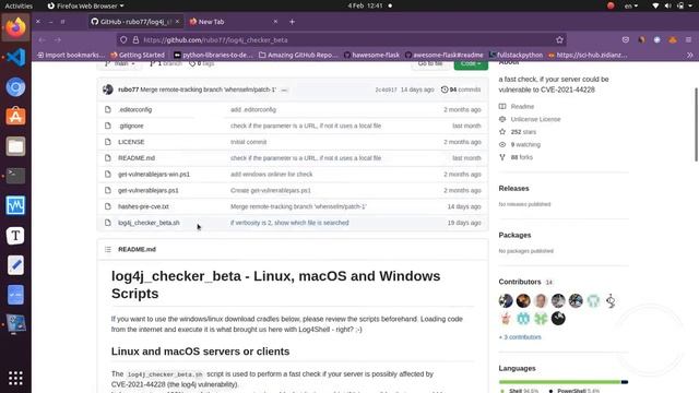 How to test if your Linux server is vulnerable to Log4j | Log4Shell Vulnerability смотреть онлайн