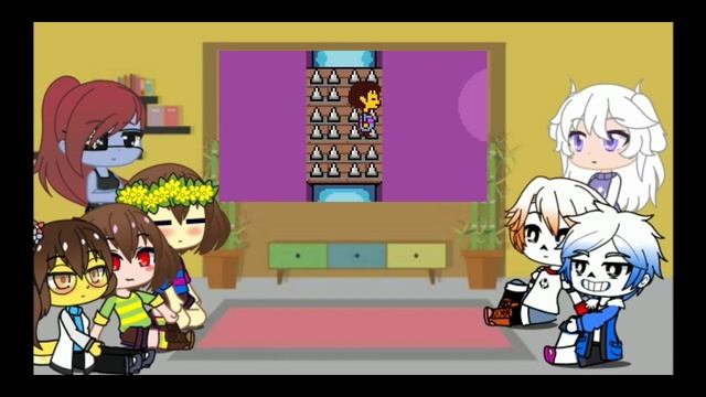 {?} ✨ {Реакция персонажей Undertale на ???} | Реакция gacha club | Если бы Undertale был логичным смотреть онлайн